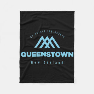 Queenstown Bergvakantie Skien Nieuw-Zeeland Fleece Deken