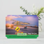 QueensTown & Happy New Year! Kaart /20XX NZ (Staand voorkant)