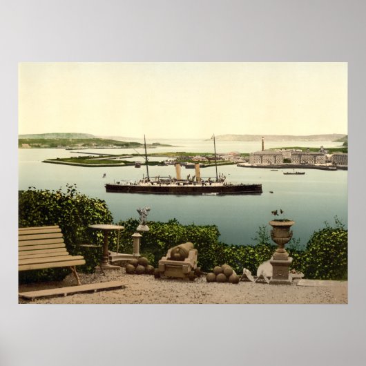 Queenstown Harbour, County Cork Poster (Voorkant)