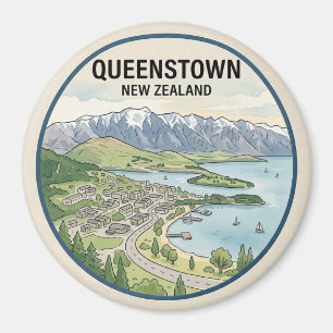Queenstown-magneet Magneet
