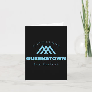 Queenstown Mountain Vakantie Skiën Nieuw-Zeeland Kaart