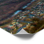 Queenstown Mountainview Nieuw-Zeeland Poster (Hoek)