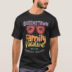 Queenstown New Zealand Family Vacking Matching O T-shirt