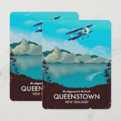 Queenstown Nieuw-Zeeland (Voorkant / Achterkant)