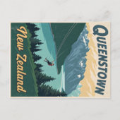  Queenstown Nieuw-Zeeland Adventure Briefkaart (Voorkant)