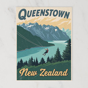  Queenstown Nieuw-Zeeland Adventure Briefkaart