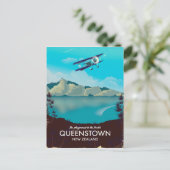 Queenstown Nieuw-Zeeland Briefkaart (Staand voorkant)