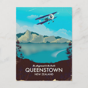 Queenstown Nieuw-Zeeland Briefkaart