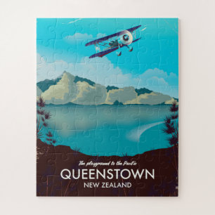 Queenstown Nieuw-Zeeland Legpuzzel