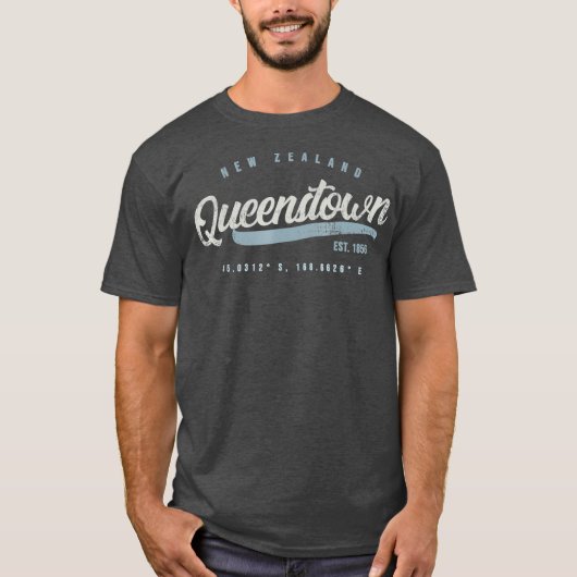 Queenstown Nieuw-Zeeland T-shirt (Voorkant)