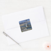 Queenstown, Nieuw-Zeeland Vierkante Sticker (Envelop)