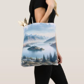 Queenstown NZ bestemming viering cadeau Tote Bag (Dichtbij)