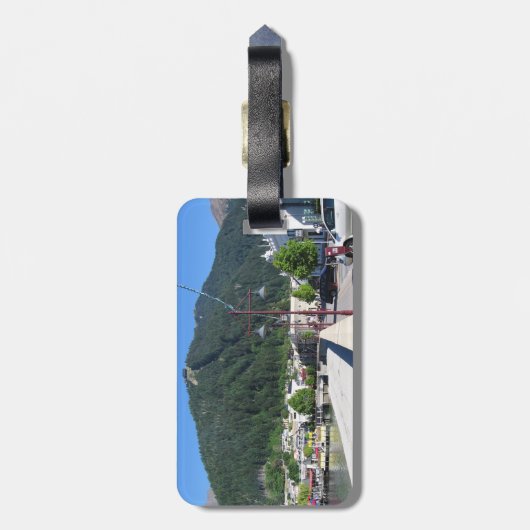 Queenstown, Otago, Nieuw-Zeeland Bagagelabel (Achterkant verticaal)