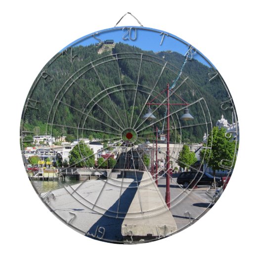 Queenstown, Otago, Nieuw-Zeeland Dartbord (Voorkant)