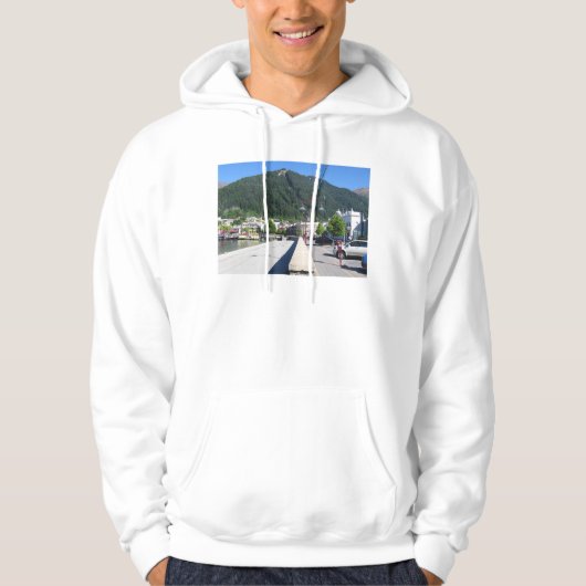 Queenstown, Otago, Nieuw-Zeeland Hoodie (Voorkant)