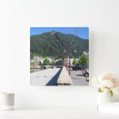 Queenstown, Otago, Nieuw-Zeeland Vierkante Klok (Huis)