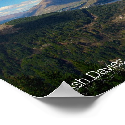 Queenstown Panorama NZ Poster (Hoek)