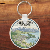 Queenstown Sleutelhanger (Voorkant)
