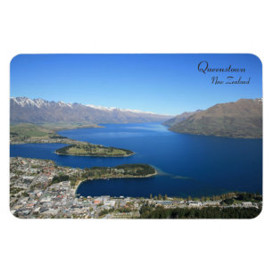 Queenstown van Bob's Peak, Nieuw-Zeeland - Magnet Magneet