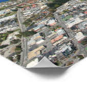 Queenstown van Bob's Peak, Nieuw-Zeeland - Poster (Hoek)