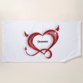 Queentet-strandhanddoek Strandlaken (Voorkant)