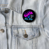 Queer 4 Hip Hop-knop Ronde Button 5,7 Cm (In situ)