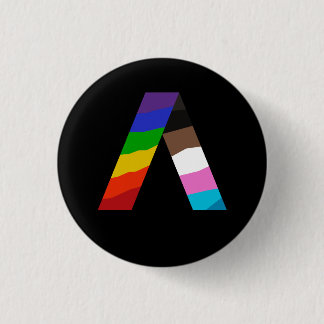 Queer Ally Pin Ronde Button 3,2 Cm