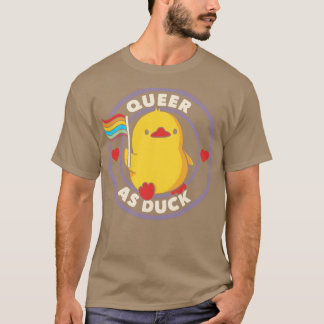 Queer als Duck Pride van Tobe Fonseca T-shirt