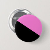 Queer Anarchist vlaggenknop Ronde Button 5,7 Cm (Voorkant /achterkant)