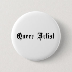 Queer Artist Ronde Button 5,7 Cm