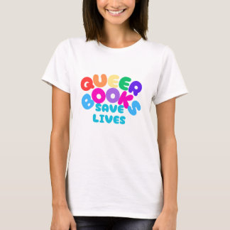 Queer Books redden levens T-shirt