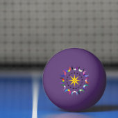 Queer Crescent Pride Manen Pingpongbal (Net)