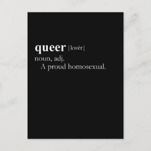 QUEER (definitie) Briefkaart