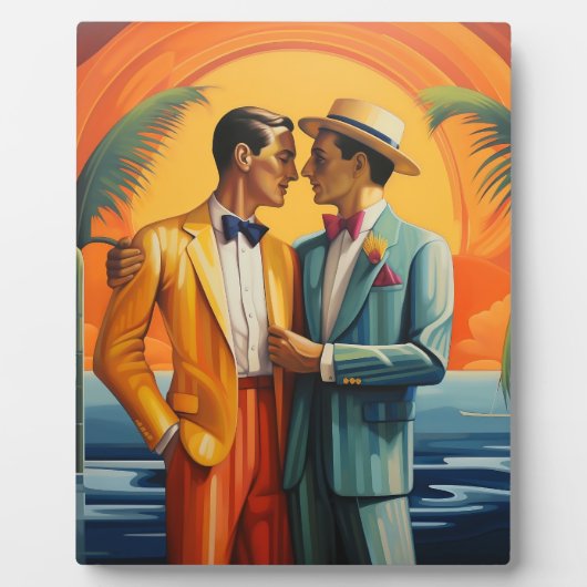 Queer en Chic: Art Deco's Love Legacy Fotoplaat (Voorkant)