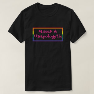 Queer- en Unapologetische Pride T-shirt