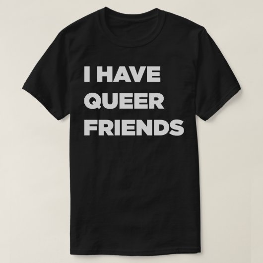 Queer Friends T-shirt (Design voorkant)