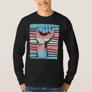 Queer Gelijkheid Transgender Pride Eerste Transsek T-shirt