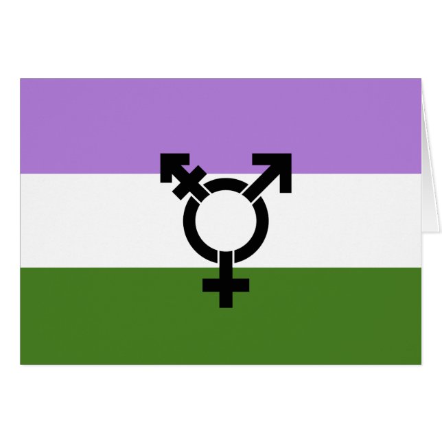 Queer - Gender Queer Pride (Voorkant Horizontaal)