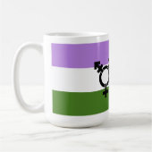 Queer - Gender Queer Pride Koffiemok (Links)