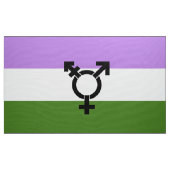 Queer - Gender Queer Pride Stof (Yard (91,4 cm))