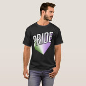 Queer / Genderqueer trots T-shirt (Voorkant volledig)