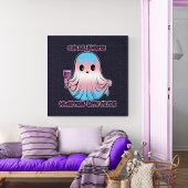 Queer Ghosts, Ghost in Transgender Vlag Kleuren Poster