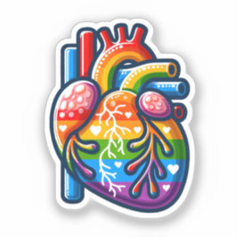 Queer Heart Sticker