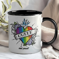 Queer Heart Tattoo