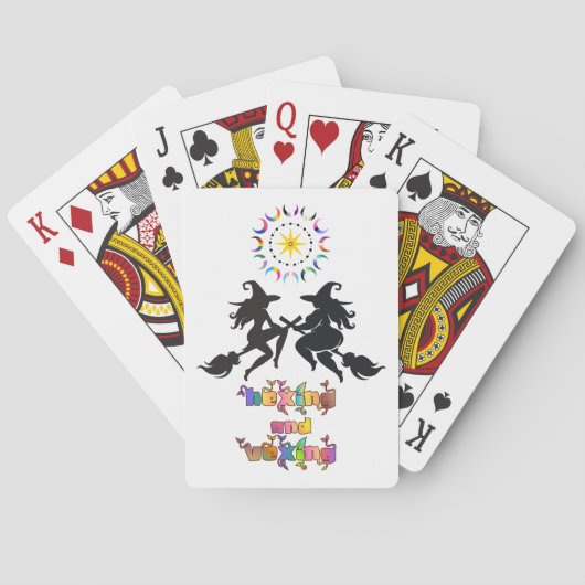 Queer Heidense Lichaamssolidariteit | Hexen en tre Pokerkaarten (Achterkant)