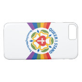 "Queer I Stand" t-shirt telefoonbehuizing Case-Mate iPhone Case (Achterkant (Horizontaal))