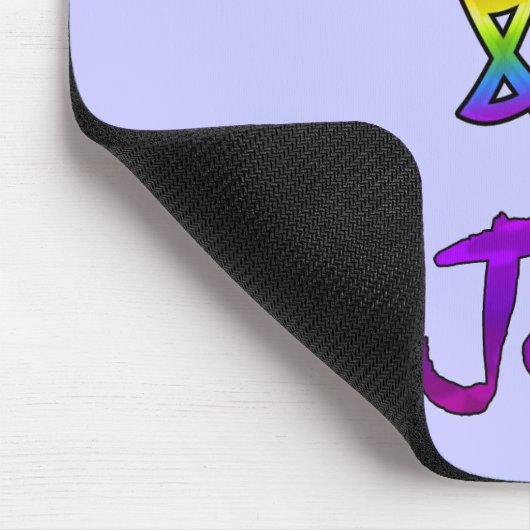 Queer Jew Mousepad Muismat (Hoek)