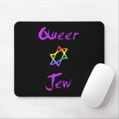 Queer Jew Mousepad Muismat (Met muis)