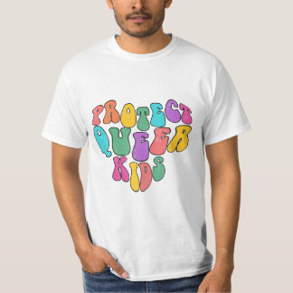 Queer Kinder Schattigee LGBTQ Ondersteuning T-shirt