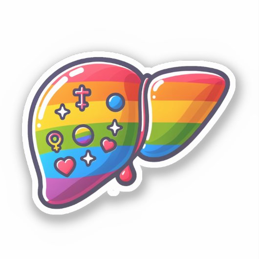 Queer lever sticker (Voorkant)